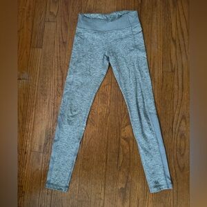 Athleta Girl Snowball Heather Gray Tights/Leggings: Size 12